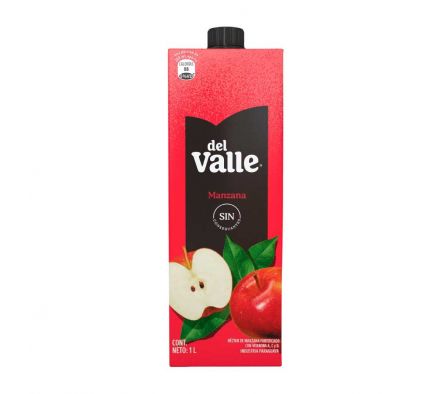 JUGO FRUGOS DEL VALLE MANZANA TETRA 1L