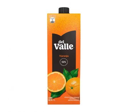 JUGO DEL VALLE NARANJA TETRA 1L