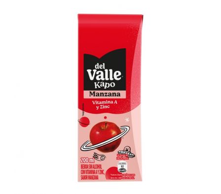 JUGO DEL VALLE KAPO MANZANA 200ML