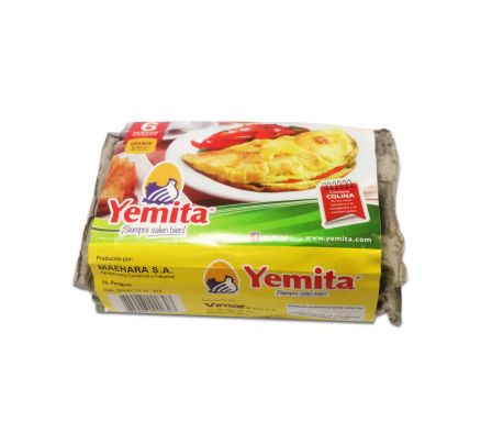 HUEVO YEMITA TIPO A ECONOMICO 6 UN