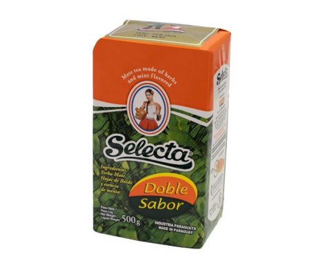 SELECTA YERBA BOLDO/MENTA 500 GR 
