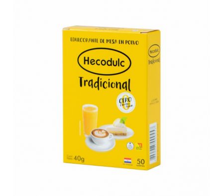 EDULCORANTE HECODULC TRADICIONAL 50 SOBRES