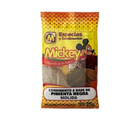 PIMIENTA MOLIDA MICKEY  25GR