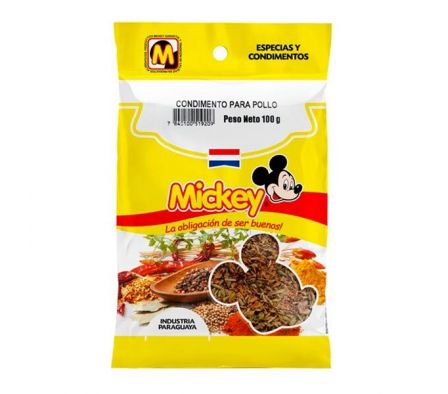 CONDIMENTO PARA POLLO MICKEY 100G