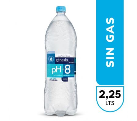 GENESIS AGUA MINERAL SIN GAS 2250CC
