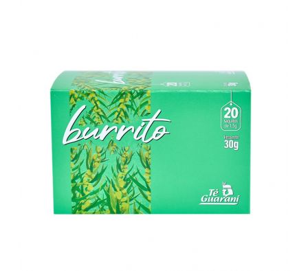 TE GUARANI  DE BURRITO 20 SAQUITOS
