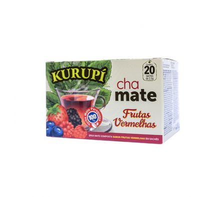TE KURUPI SABOR FRUTOS ROJOS 20UNID