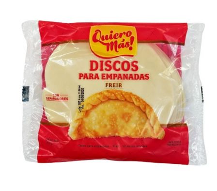 DISCO P/EMPANADA QUIERO MAS SUPER 12 UNID
