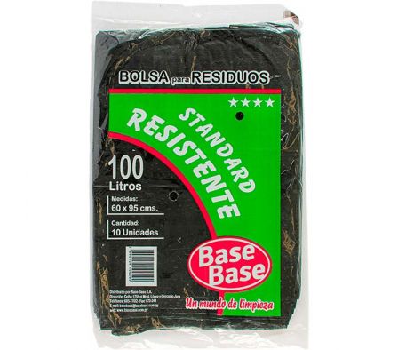 BOLSA P/RESIDUO BASE BASE STANDARD 100 LTS.
