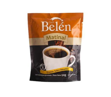 CAFE BELEN  INST. MATINAL POUCH 50GR.