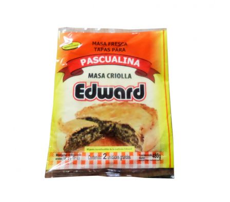 TAPA PASCUALINA EDWARD MASA CRIOLLA X 480GR