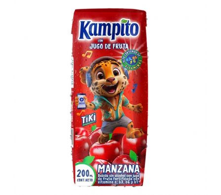 JUGO KAMPITO TETRA MANZANA 200ML