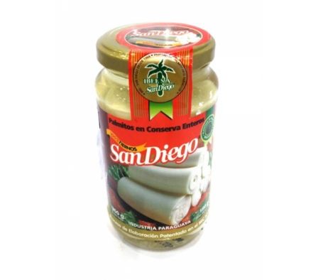 SAN DIEGO PALMITO ENTERO FRASCO ESCURRIDOR 180 GR.