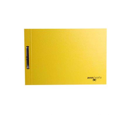 CARPETA DE DIBUJO AVON ARAÑA N°2 AMARILLO 