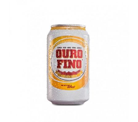 CERVEZA  OURO FINO  LATA 354 ML
