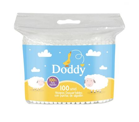 COTONETES DODDY REFILL 100UN