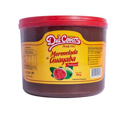 MERMELADA DUL-CESAR DE GUAYABA 2KL