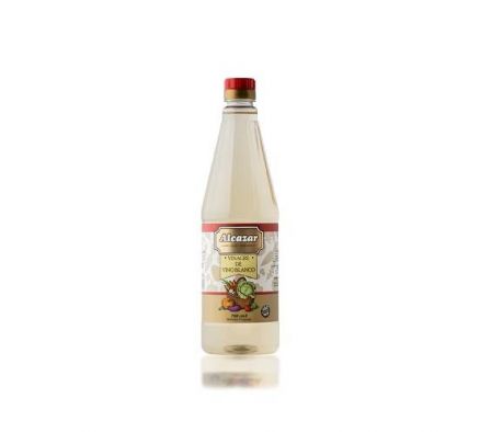 ALCAZAR VINAGRE DE VINO BLANCO 750cc*12