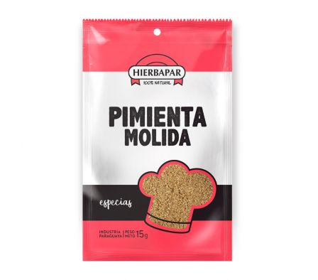 HIERBAPAR PIMIENTA MOLIDA 15GR