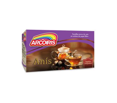 ARCOIRIS TE DE ANIS 20*2GR