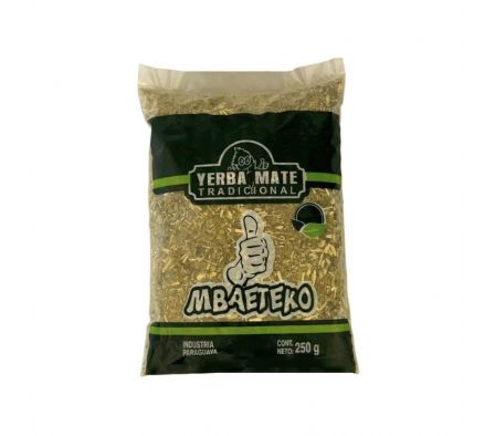 YERBA MBAETEKO TRADICIONAL BOLSITA PLASTICA 250GR