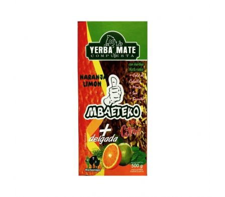 YERBA MBAETEKO DELGADA CITRUS  CAJA 500GR