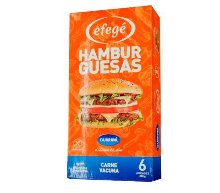 EFEGE HAMB. CARNE 6 UN.*24
