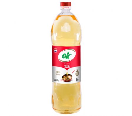 ACEITE DE SOJA OK  1,5 LT