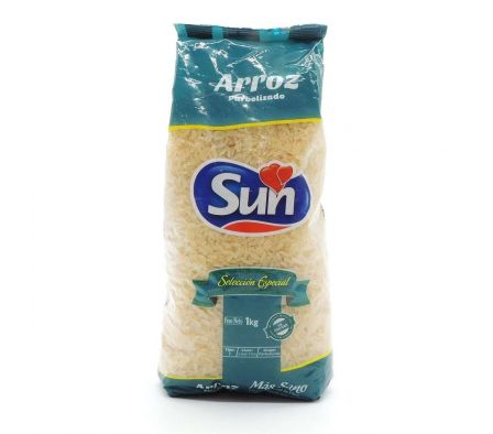 ARROZ SUN PARBOLIZADO VERDE 1KG. 