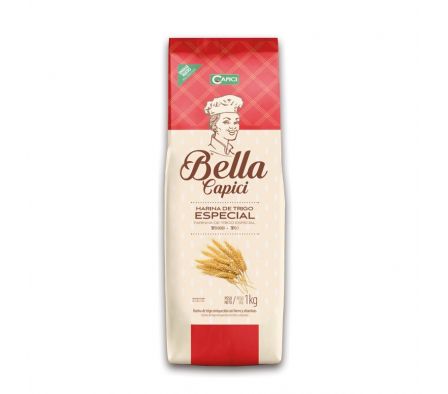 HARINA 0000 BELLA TRIGO FDO 1 KG