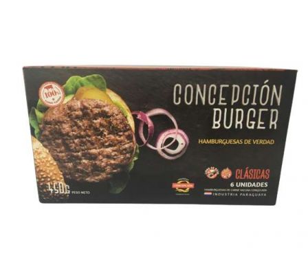  HAMBURGUESA CLASICA CONCEPCION  X 6 UNI