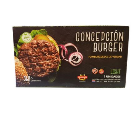 CONCEPCION HAMBURGUESA LIGHT X 6
