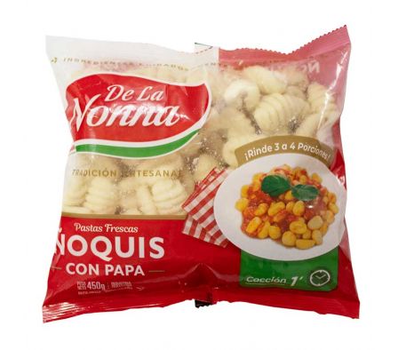 ÑOQUIS DE LA NONNA CON PAPA 450 GR