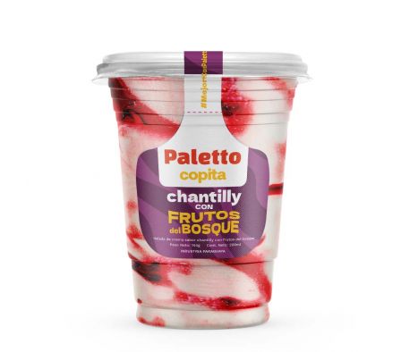 COPITA PALETTO CHANTILLY FRUTOS DEL BOSQUE 200ML