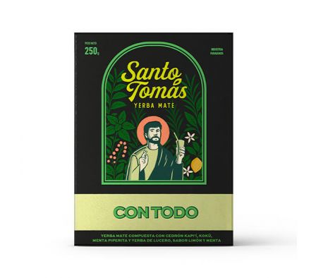 YERBA MATE CON TODO SANTO TOMÁS 250GR