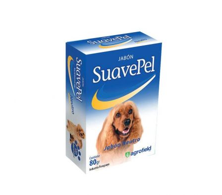 JABON SUAVEPEL NEUTRO P/PERRO X 80 GRS