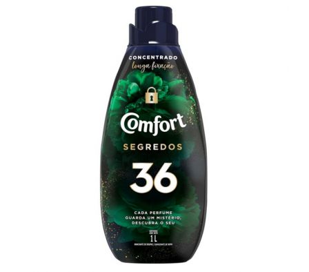 SUAVIZANTE COMFORT SEGREDOS 36 12X1L
