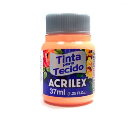 TINTA P/TEJ.ACRILEX  MATE SALMON 37ML N°518