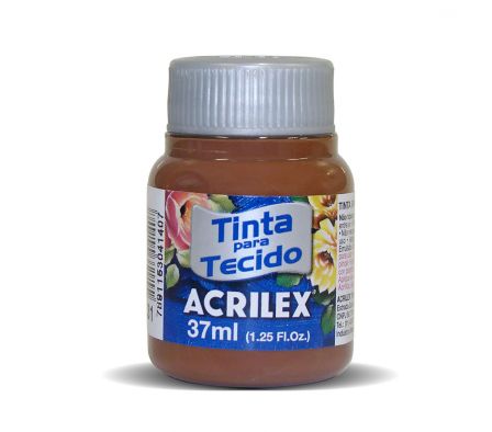 TINTA P/TEJ.ACRILEX  MATE MARRON 37ML N°531