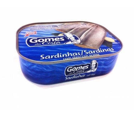 GOMES DA COSTA SARDINA ACEITE 250 GR *48