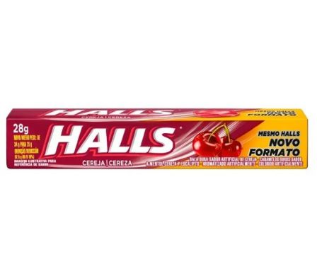 HALLS CHERRY CARAMELO