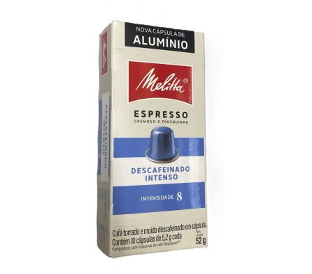 CAFE MELITTA ESPRESSO DESCAFEINADO INTENSO 52 GR