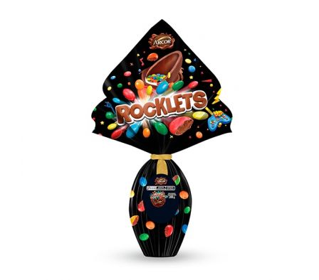 HUEVO DE PASCUA ROCKLETS LEITE 200GR
