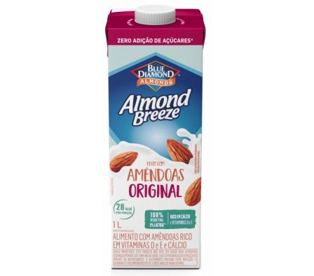 BEBIDA DE ALMENDRA BLUE DIAMOND ORIGINAL S/ A 1L