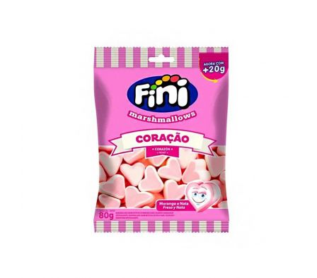 GOMITAS FINI MALVAVISCO CORAZON 80G