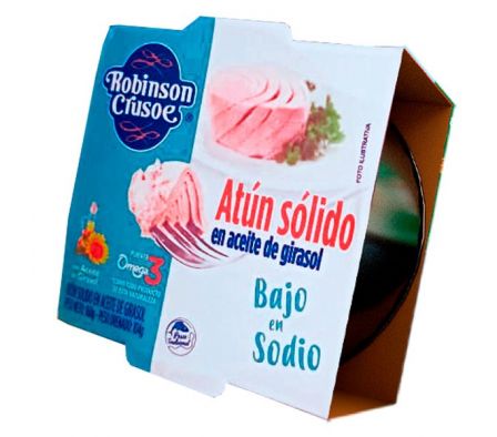 ATUN SOLIDO ROBINSON CRUSOE ACEITE 160GR