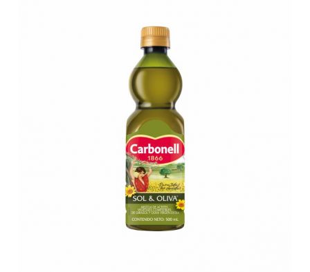ACEITE DE OLIVA CARBONELL SOL Y OLIVA 500ML