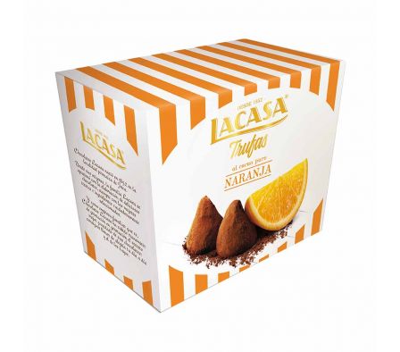 TRUFAS LACASA CACAO C/NARANJA 200GR