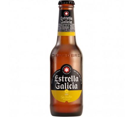 CERVEZA ESTRELLA GALICIA SIN GLUTEN 330ML