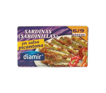 SARDINILLA DIAMIR EN SALSA PICANTE 90G